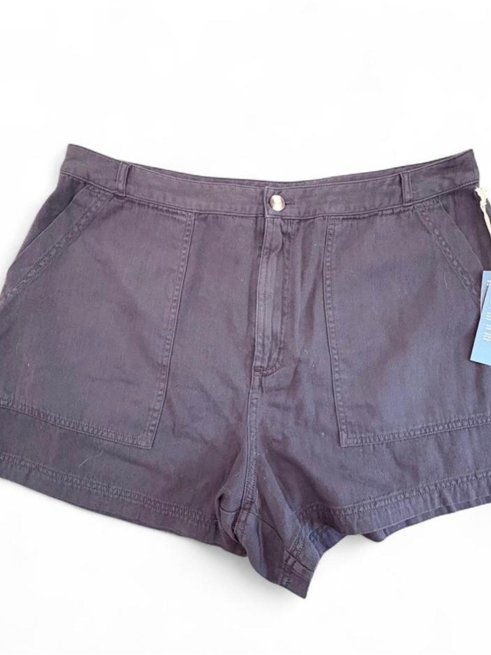 Universal Thread High Waist Shorts in Grey